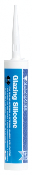 Bostik Glazing Silicone Sealant - Clear - Standard - Box of 12